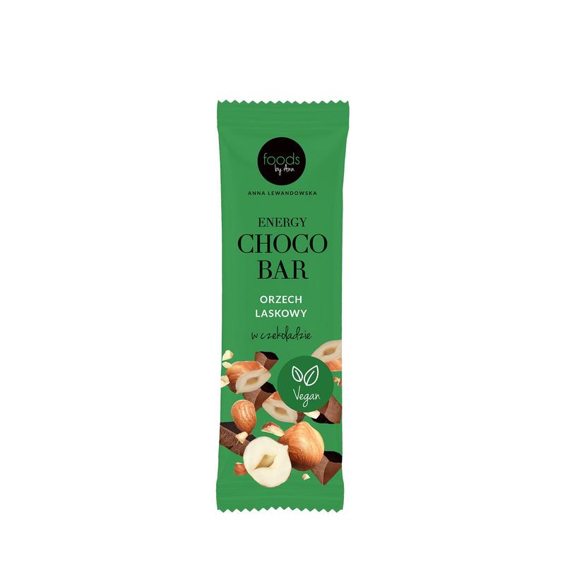 Baton Energy Choco Bar Orzech laskowy w czekoladzie
