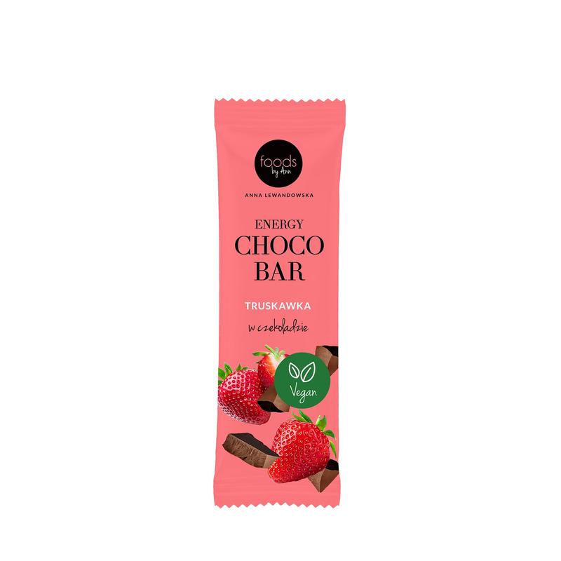 Baton Energy Choco Bar Truskawka w czekoladzie