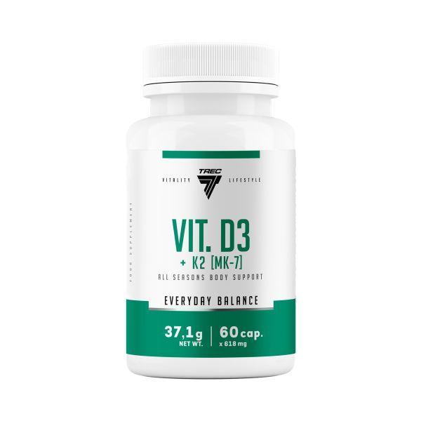 Witamina D3 + K2 (Mk-7)