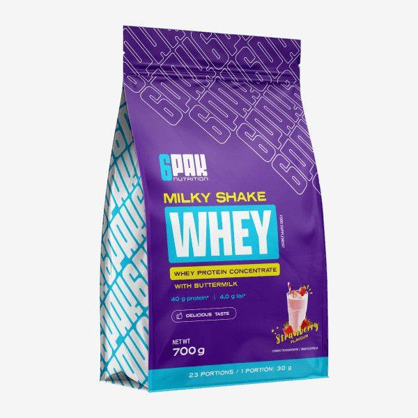 Białko Milky Shake Whey Truskawka