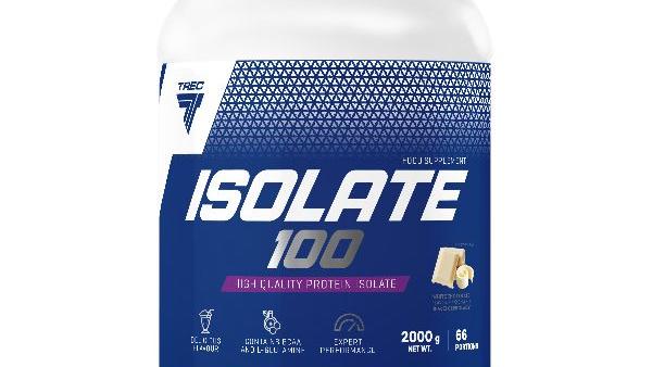 Białko Isolate 100 Jar o smaku białej czekolady