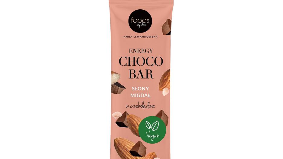Baton Energy Choco Bar Słony migdał