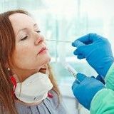 SARS Cov-2, RSV, influenza A/B antigens, rapid combo cassette test performed at the collection point