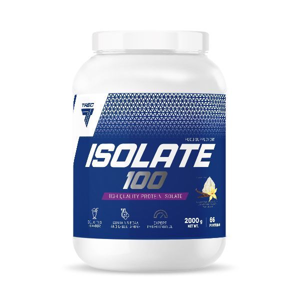 Białko Isolate 100 Jar o smaku kremowej wanilii