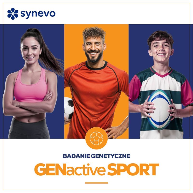 Pakiet badań genetycznych GENactive Sport z telekonsultacją lekarską - zestaw wysyłkowy