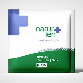 Kompres 10x10 Biały Jałowy