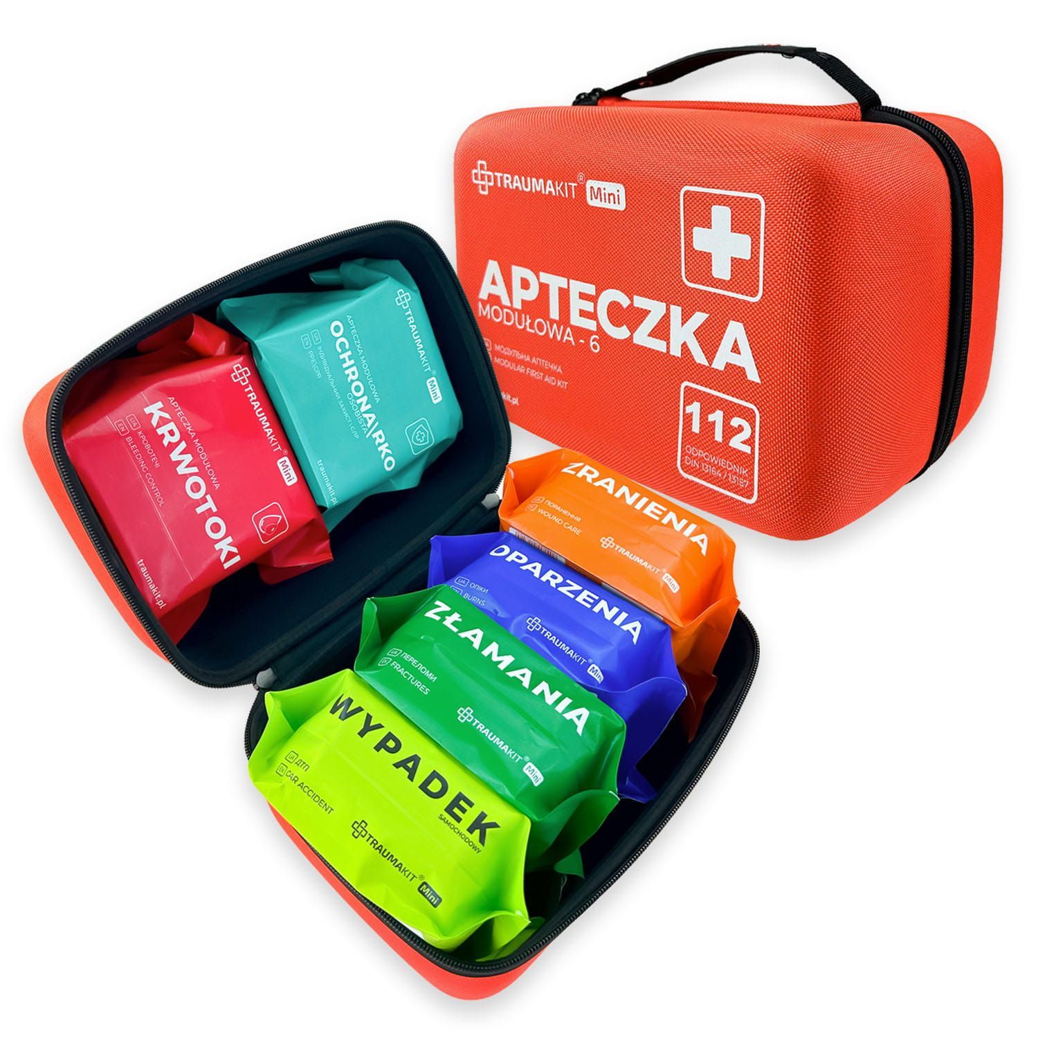 TRAUMA KIT Mini Apteczka Modułowa 6 AKROZW