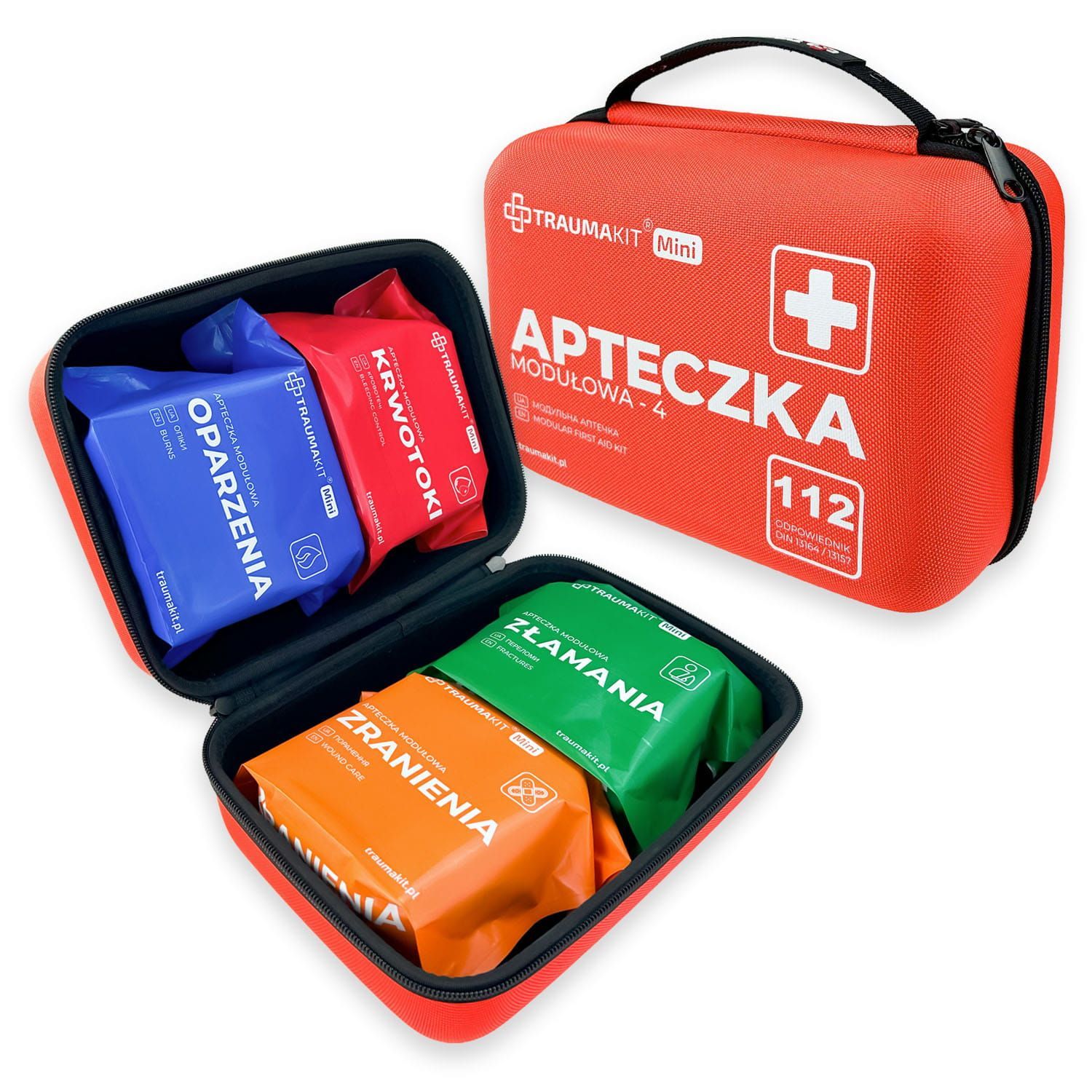 TRAUMAKIT Mini Apteczka Modułowa 4 KRZO (DIN)