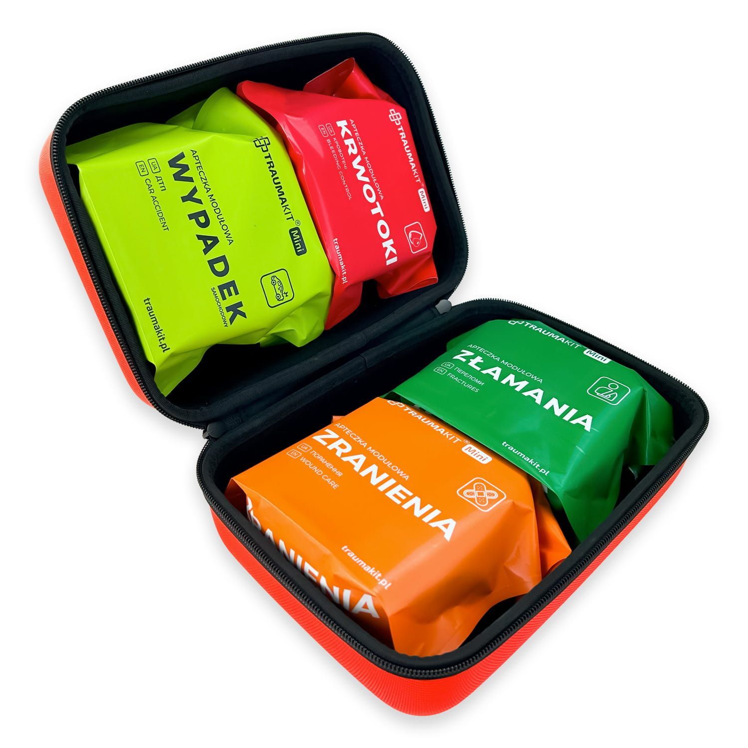 TRAUMAKIT Mini Apteczka Modułowa 4 KRZW (DIN)