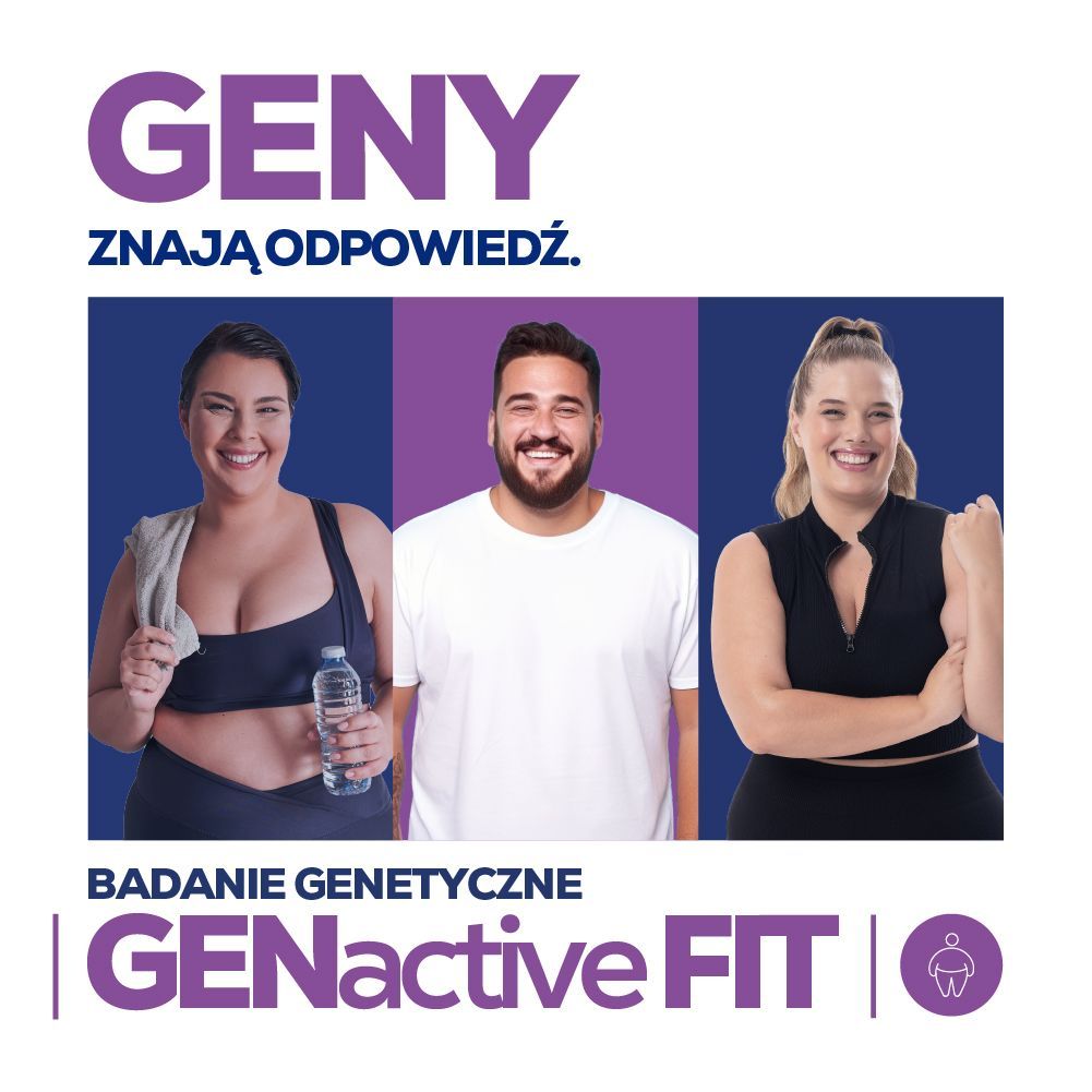 GENactive Fit - pakiet badań sprawdzający genetyczną skłonność do problemów z kontrolą wagi