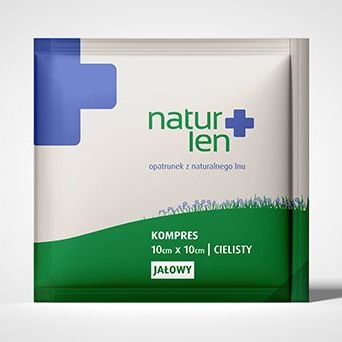 Kompres 10X10 Cielisty Jałowy