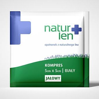 Kompres 5x5 Biały Jałowy