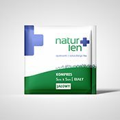 Kompres 5x5 Biały Jałowy