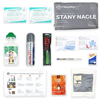 TRAUMA KIT Apteczka Modułowa (S) - Stany Nagłe