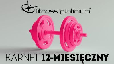 Fitness Platinium karnet 12-miesięczny