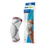 ACTIMOVE Genumotion Stabilizator kolana z kompresją medyczną biały