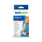 ACTIMOVE PRO Stabilizator stawu skokowego z kompresją medyczną (lewa) biały