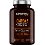 Omega 3 + 2000 IU D3 w 90 kapsułkach