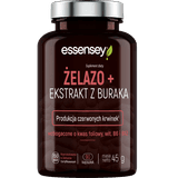Żelazo + Ekstrakt z Buraka w 90 kapsułkach