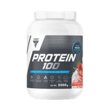 PROTEIN 100 - Białko wzbogacone aminokwasami Truskawka