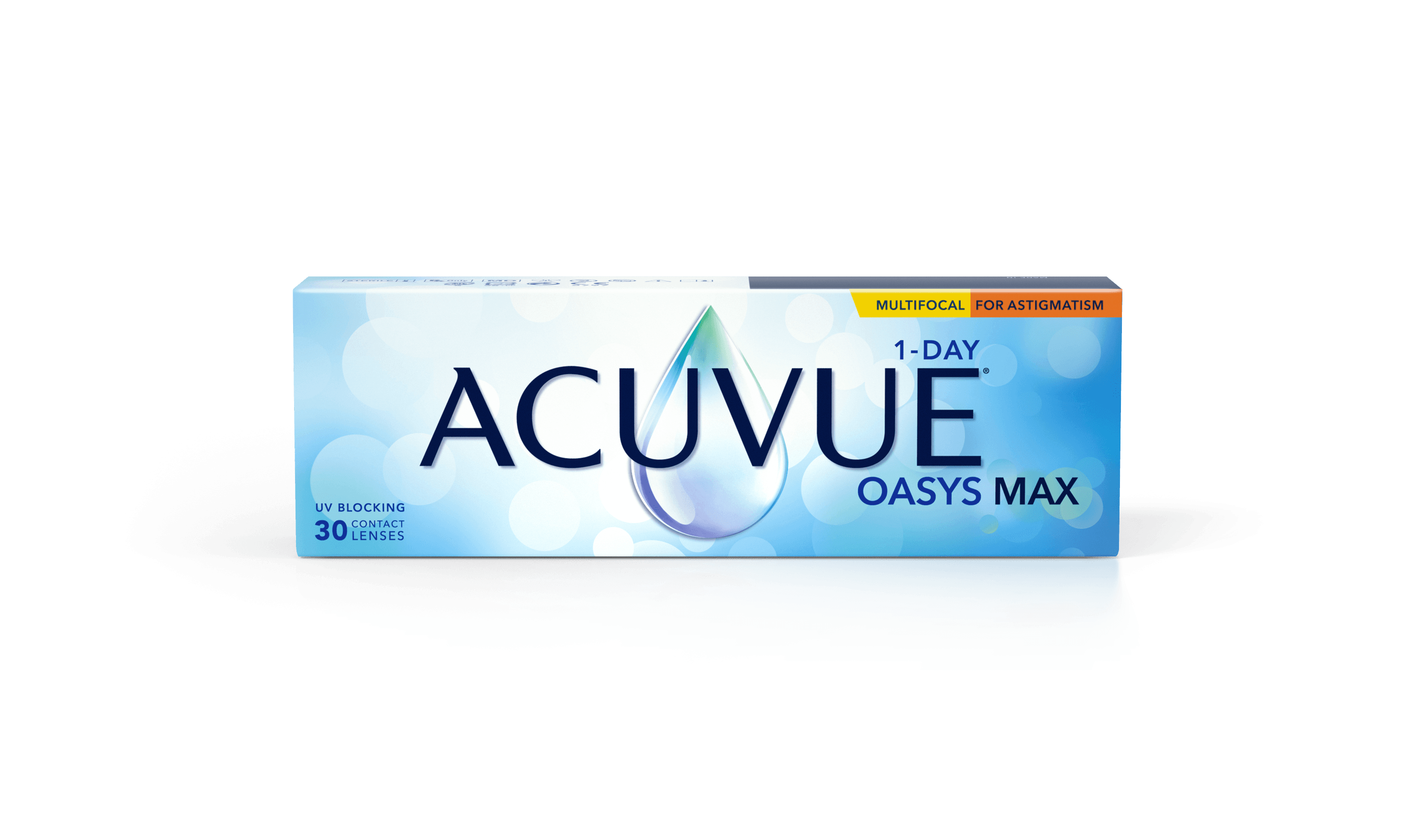 Soczewki kontaktowe ACUVUE® OASYS MAX 1-Day  MULTIFOCAL for ASTIGMATISM 30 szt.
