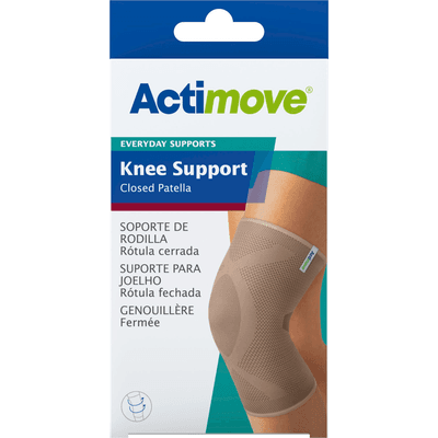 ACTIMOVE ES Opaska stawu kolanowego z zabudowaną rzepką beżowy