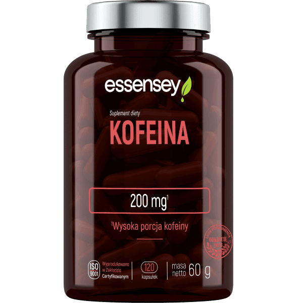 Kofeina 200mg w 120 kapsułkach