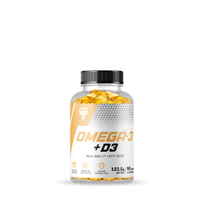 Kwasy Tłuszczowe Omega 3 + D3