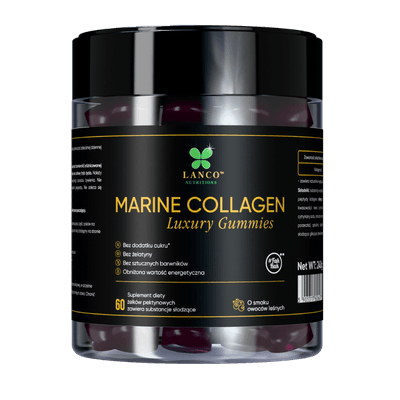 MARINE COLLAGEN Luxury Gummies owoce leśne - 60 żelek