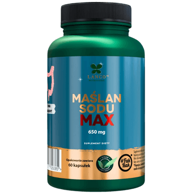 Maślan Sodu Max - 60 kapsułek