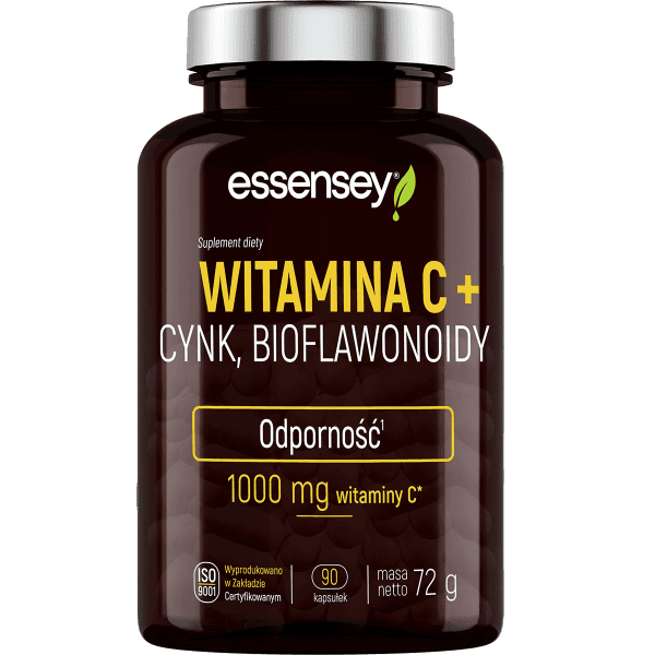 Witamina C + Cynk, Biaflowonoidy w 90 kapsułkach