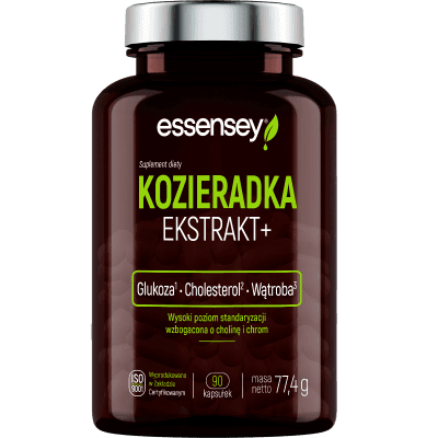 Kozieradka Ekstrakt + w 90 kapsułkach
