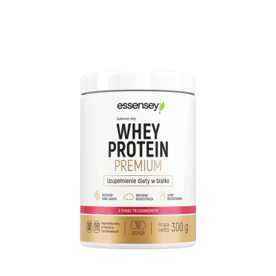 Odżywka Białkowa - Whey Protein Premium Smak Truskawkowy - 300 g