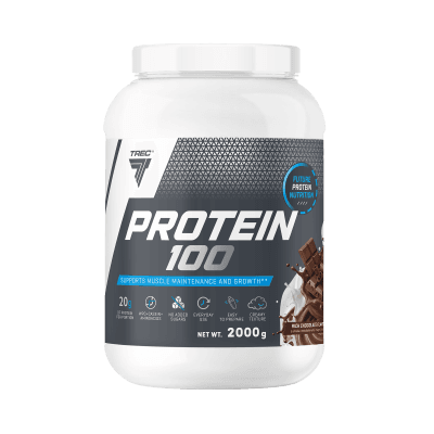 PROTEIN 100 - Białko wzbogacone aminokwasami Czekolada