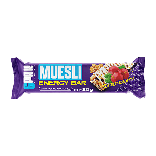 Baton muesli z żurawiną