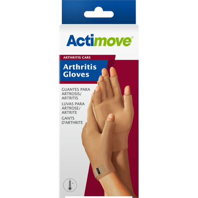 ACTIMOVE AC Rękawiczki dla osób z zapaleniem stawów beżowy