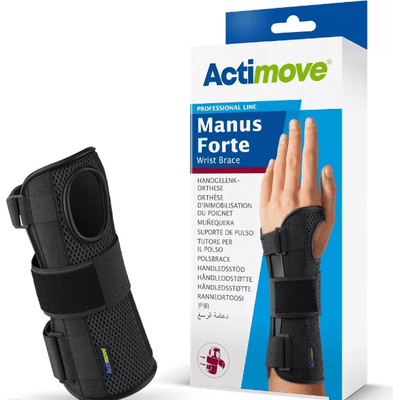 ACTIMOVE PRO Manus Forte Orteza nadgarstka lewa, kolor: czarny