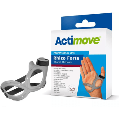 ACTIMOVE PRO Rhizo Forte Orteza kciuka, prawa, kolor: szary