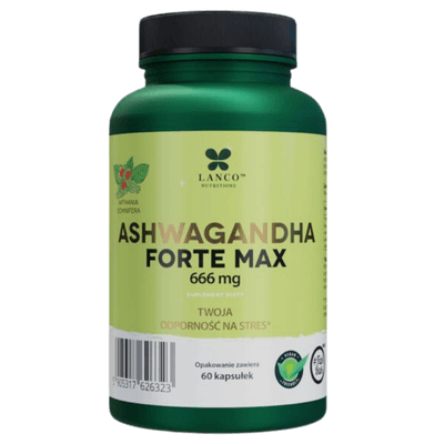Ashwagandha Forte Max - 60 kapsułek