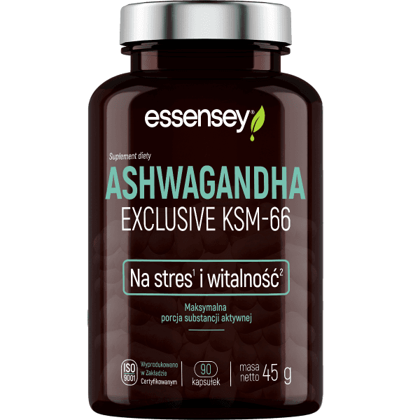 Ashwagandha Exclusive KSM-66 w 90 kapsułkach