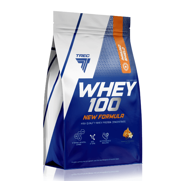 Białko Whey 100 New Formula Masło orzechowe-Wanilia