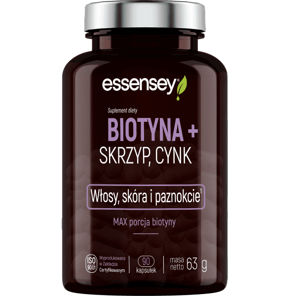 Biotyna + Skrzyp, Cynk w 90 kapsułkach