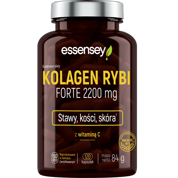 Kolagen Rybi Forte 2200 mg w 120 kapsułkach