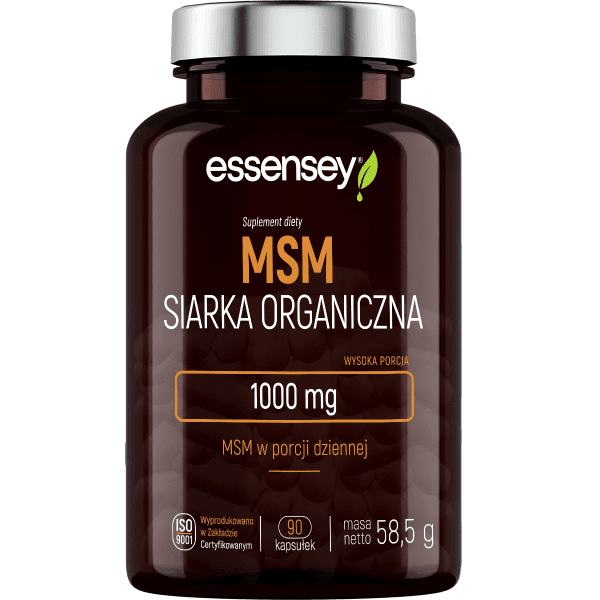 MSM Siarka organiczna w 90 kapsułkach