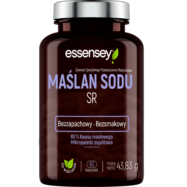 Maślan Sodu SR w 90 kapsułkach