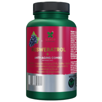 Resweratrol + Anti-Aging Combo 60 kapsułek