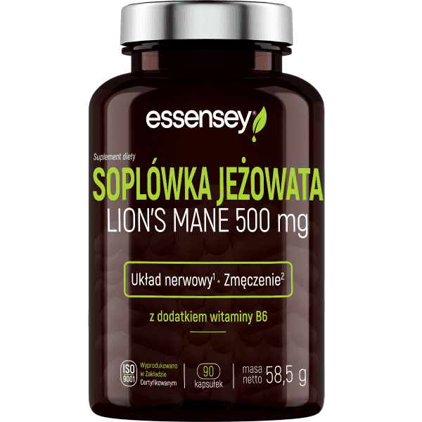Soplówka Jeżowata w 90 kapsułkach