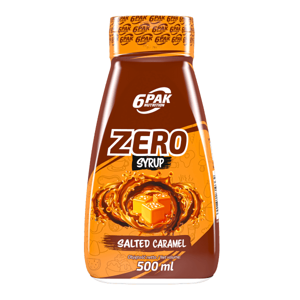 Syrop Zero Słony Karmel