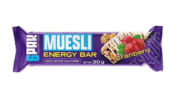Baton muesli z żurawiną