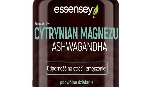 Cytrynian Magnezu + Ashwagandha w 90 kapsułkach